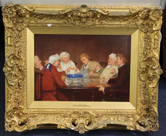 John Arthur Lomax (1857-1923) A Bowl of Bishop 9.5 x 13.5in.